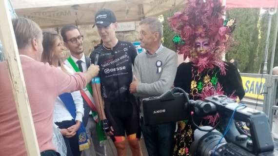 Matteo MIlan (Cycling Team Friuli) si aggiudica il 45' trofeo Mario Zanchi
