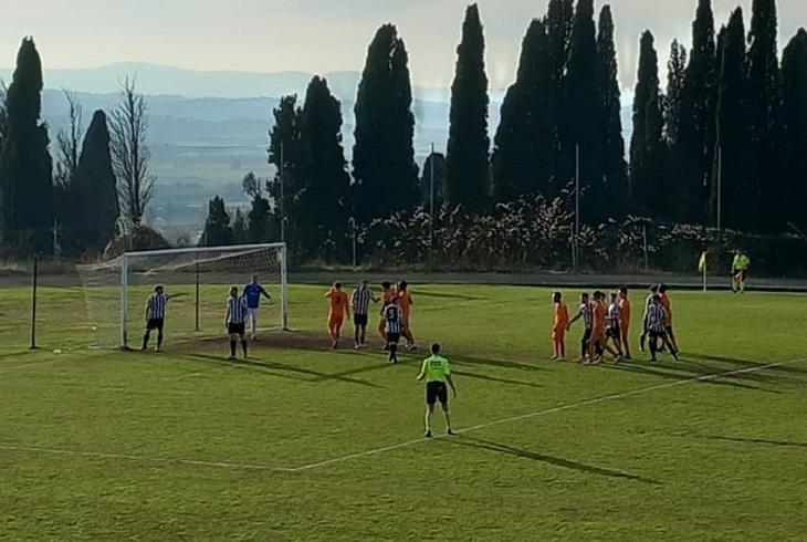 Cortona Camucia, il bel gioco non basta: l’Audax Rufina passa con cinismo