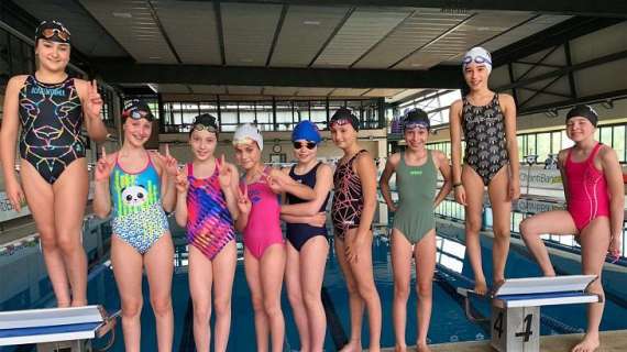 Trentadue podi in due gare per gli agonisti della Chimera Nuoto