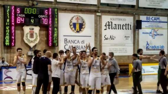 Serie C Gold : ABC Solettificio Manetti – Valdisieve Basket 84 - 70 