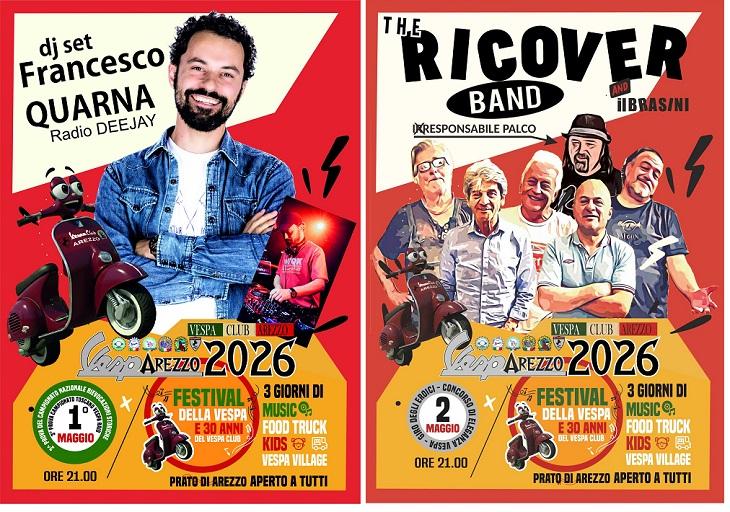 Note e Motori: Francesco Quarna di Radio Deejay accende il Festival della Vespa