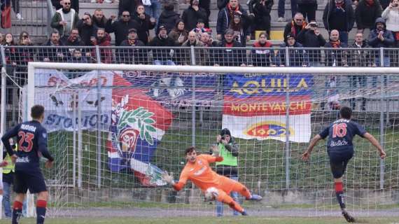 Campionato di Serie D : Sangiovannese - Montevarchi 0 - 0 