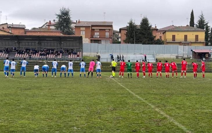 Tegoleto infinito: i rigori premiano il cuore biancorosso