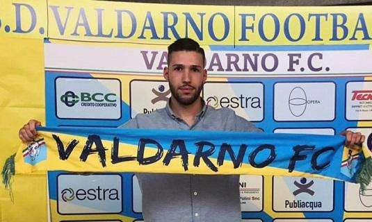 L’Asd Valdarno Football Club, il capitano Alessandro Bega