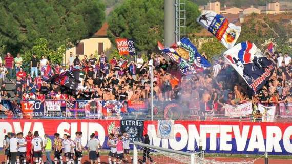 Trasferta a Figline vietata per i tifosi del Montevarchi