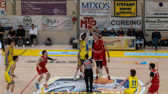 Serie B di Basket Nazionale : Basket Piombino - San Giobbe Basket 73-78