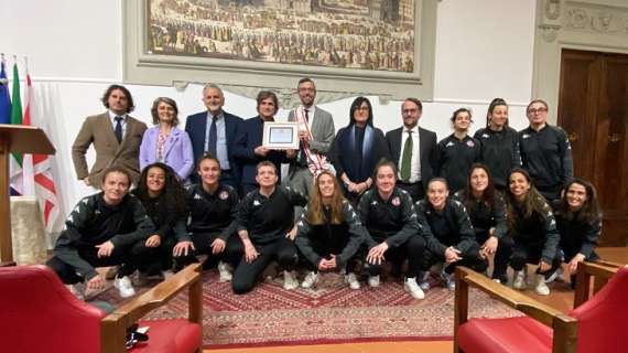 L'ACF Arezzo premiata dalla Regione Toscana 