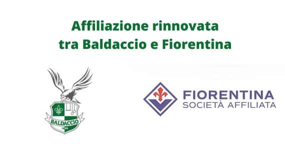 Rinnovata per altri due anni l’affiliazione tra la scuola calcio della Baldaccio Bruni e la A.C. Fiorentina