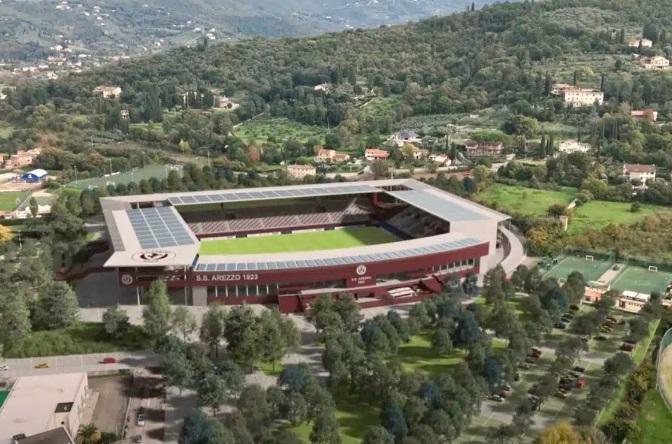Nuovo Stadio Arezzo: il Comune avvia l'esproprio dell'antistadio
