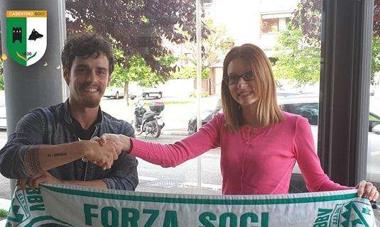 Il Soci Casentino ha raggiunto l'accordo con il centrocampista Andrea Chiasserini 