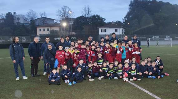 La scuola calcio Olmoponte Santa Firmina a La Spezia  : Calcio e crescita