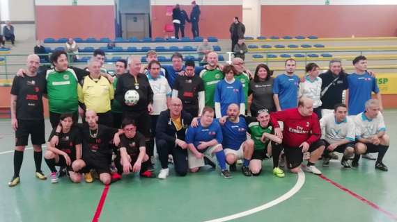 Marciano (AR) : al via il campionato di calcio a 5 Futsal per ragazzi speciali