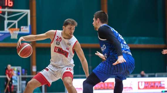 Serie B di Basket : Umana San Giobbe Basket - Ristopro Fabriano 77-66