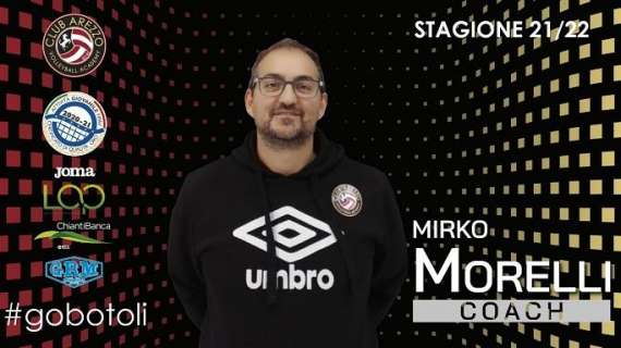 Club Arezzo presenta il nuovo coach : Mirko Morelli