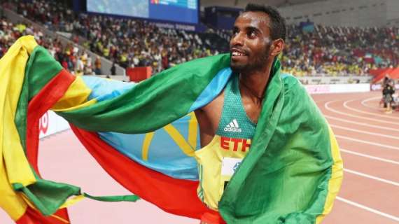 La 52° Scalata al Castello Accoglie Haile Telahun Bekele