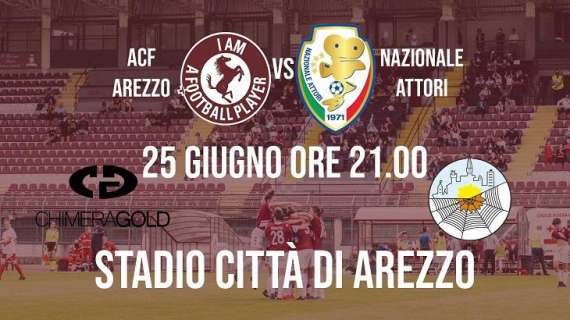 ACF Arezzo e il CALCIT promuovono "La partita dei cuori uniti"