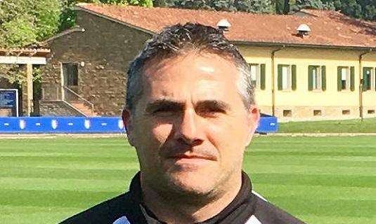 ACF Arezzo, presenta il nuovo allenatore della prima squadra : Luca Bonci. 