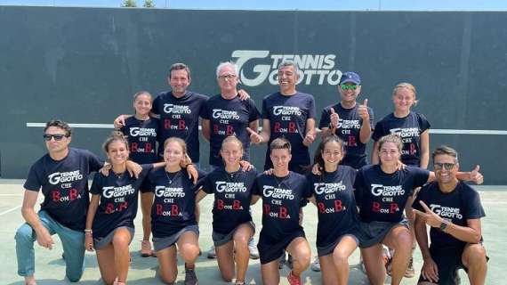 Il Tennis Giotto festeggia la promozione nella B2 femminile