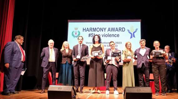 TORNA A MONTE SAN SAVINO IL PREMIO HARMONY AWARD #STOPVIOLENCE