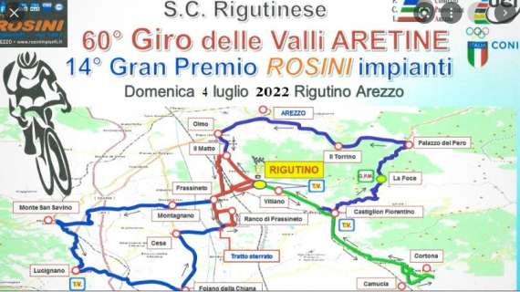 Fausto Sarrini presenta il Giro delle Valli Aretine 