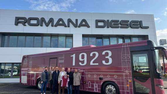 Nuovo pullman per l'Arezzo: un gioiello su quattro ruote