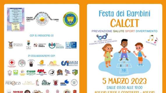 Il CALCIT e l' UISP promuovono la festa dei bambini domenica 5 Marzo