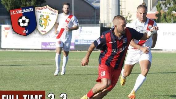 Allenamento congiunto : U.c. Sinalunghese - Pienza 3-3