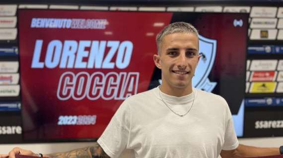 Ufficializzato l' arrivo di Lorenzo Coccia in amaranto