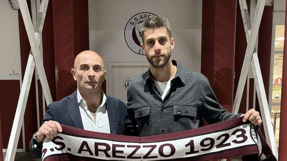 L' Arezzo conferma l' attaccante Niccolò Gucci per la prossima stagione