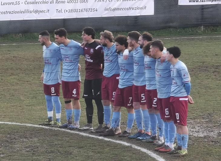 Solidità e sacrificio: la Castelnuovese resiste in inferiorità numerica sul campo dell'Ambra.