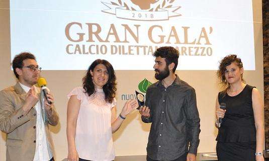 Grande successo per la quarta edizione del Gran Galà del Calcio Dilettanti Aretino 2018