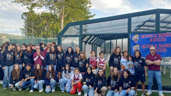 Quattrocento atleti e atlete nella nuova stagione della Scuola Basket Arezzo