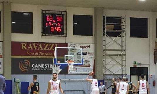 Serie C Gold : San Giobbe Basket Chiusi vs  Cantini Loriano Olimpia Legnaia 72 - 63