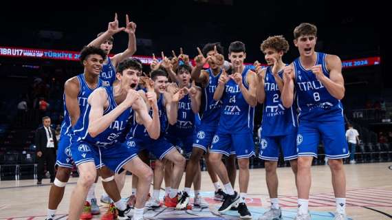 MONDIALI FIBA UNDER 17: L'ITALIA COMPIE UN'IMPRESA STORICA E VOLA IN FINALE