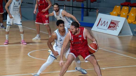 Serie B nazionale di Basket : Luiss Roma - Umana San Giobbe Basket 79-78