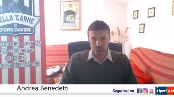 Andrea Benedetti: un curriculum di successi per la Sinalunghese