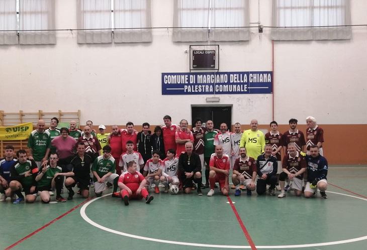 Marciano, dove il calcio abbatte ogni barriera: la festa dello Special Futsal