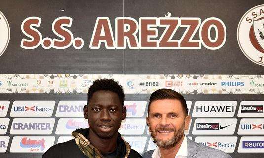 Adama Sane è un nuovo calciatore dell' SS Arezzo 
