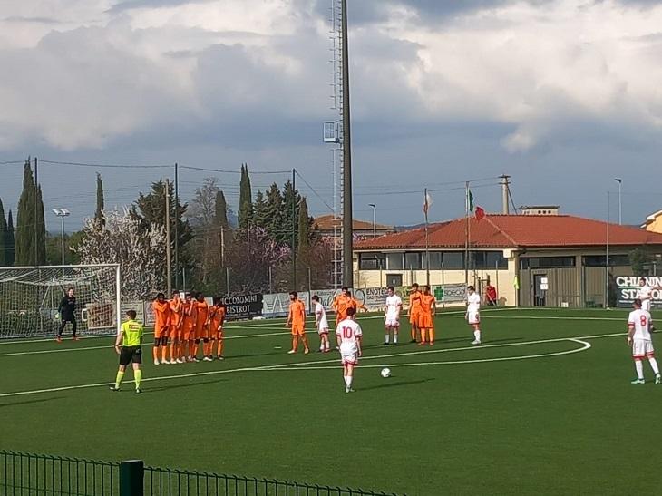 Cortona Camucia, decimo risultato utile ma con l'amaro in bocca a Pienza
