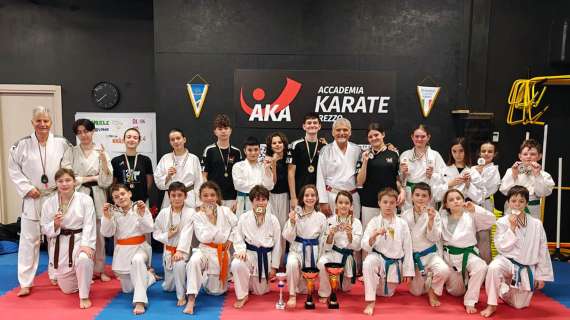 L’Accademia Karate Arezzo brilla al Trofeo Carnevale di Viareggio