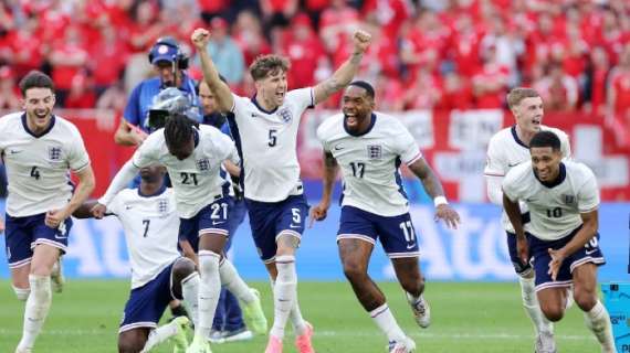 Euro 2024 : Inghilterra - Svizzera 6-4 dopo i calci di rigore (1-1 dts)