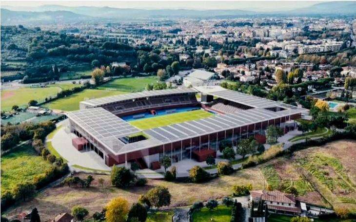 Nuovo stadio ad Arezzo: parte il cantiere da 48 milioni di euro