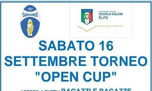 A San Giustino Valdarno, "Open Cup", organizzato dalla Sangiovannese.