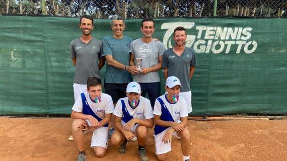 Il Tennis Giotto vince il titolo regionale con la squadra Under14