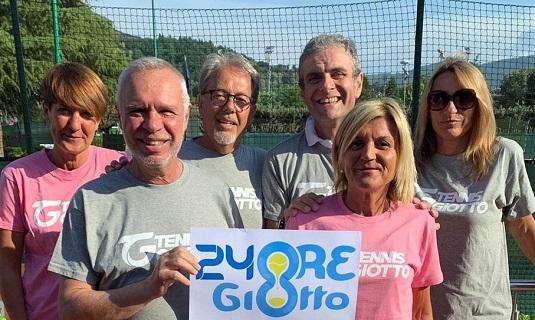 Una “24ore” di eventi di beneficenza per il Tennis Giotto