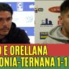 Guidonia-Ternana 1-1, la conferenza stampa di Fazio e Orellana | VIDEO