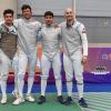 Scherma, Foconi e Nista sfiorano il podio agli Assoluti: Aeronautica quarta nel fioretto a squadre