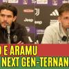 Juventus Next Gen-Ternana 2-1, la conferenza stampa di Fazio e Aramu | VIDEO