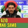 Ternana-Sambenedettese, la conferenza stampa di Fazio | VIDEO