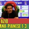 Ternana-Pianese 1-3, la conferenza stampa di Fazio | VIDEO